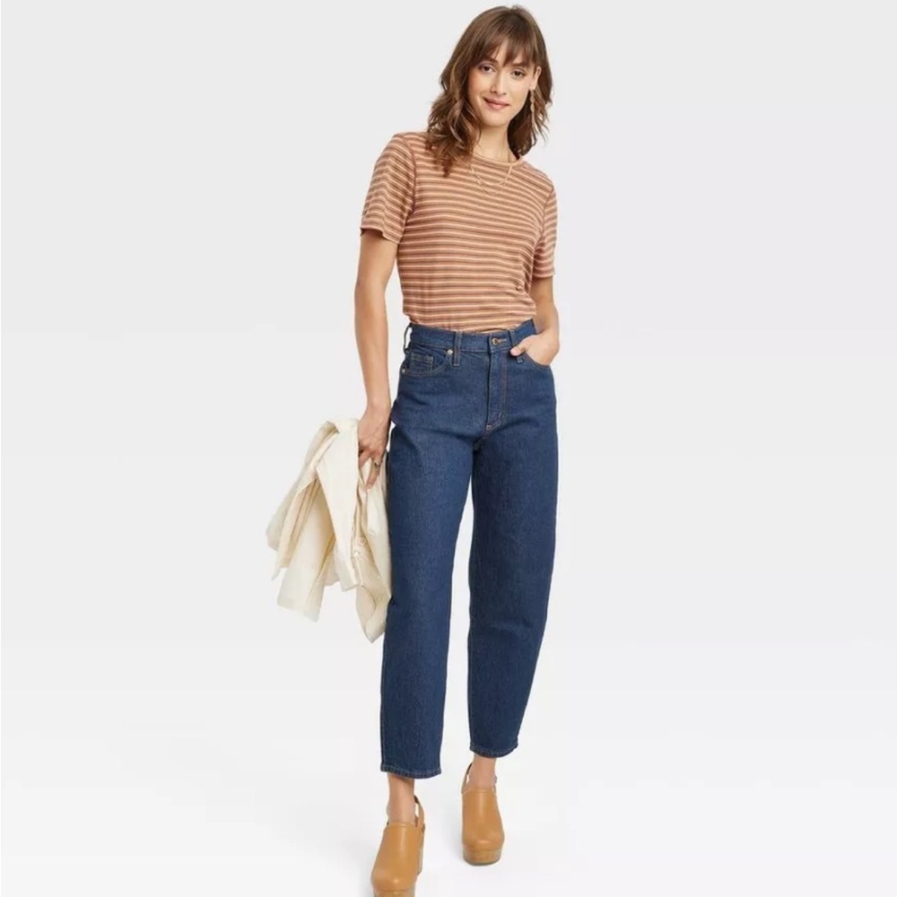 universal thread balloon jeans dark wash